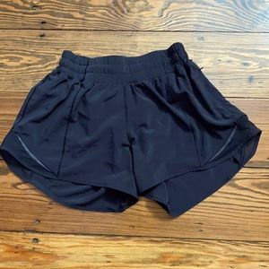 Black lululemon shorts